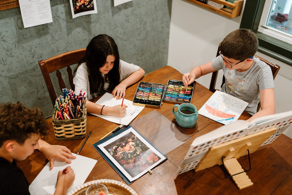 Family starting homeschool journey